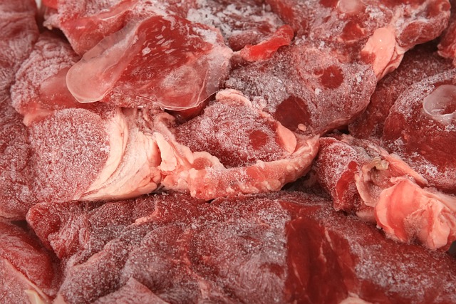 carne de res congelada
